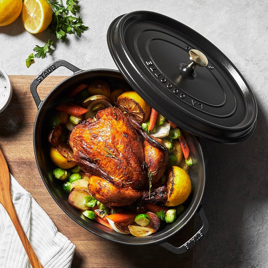 Amazon｜ストウブ(Staub) 「 ピコ ココット オーバル ブラック 31cm