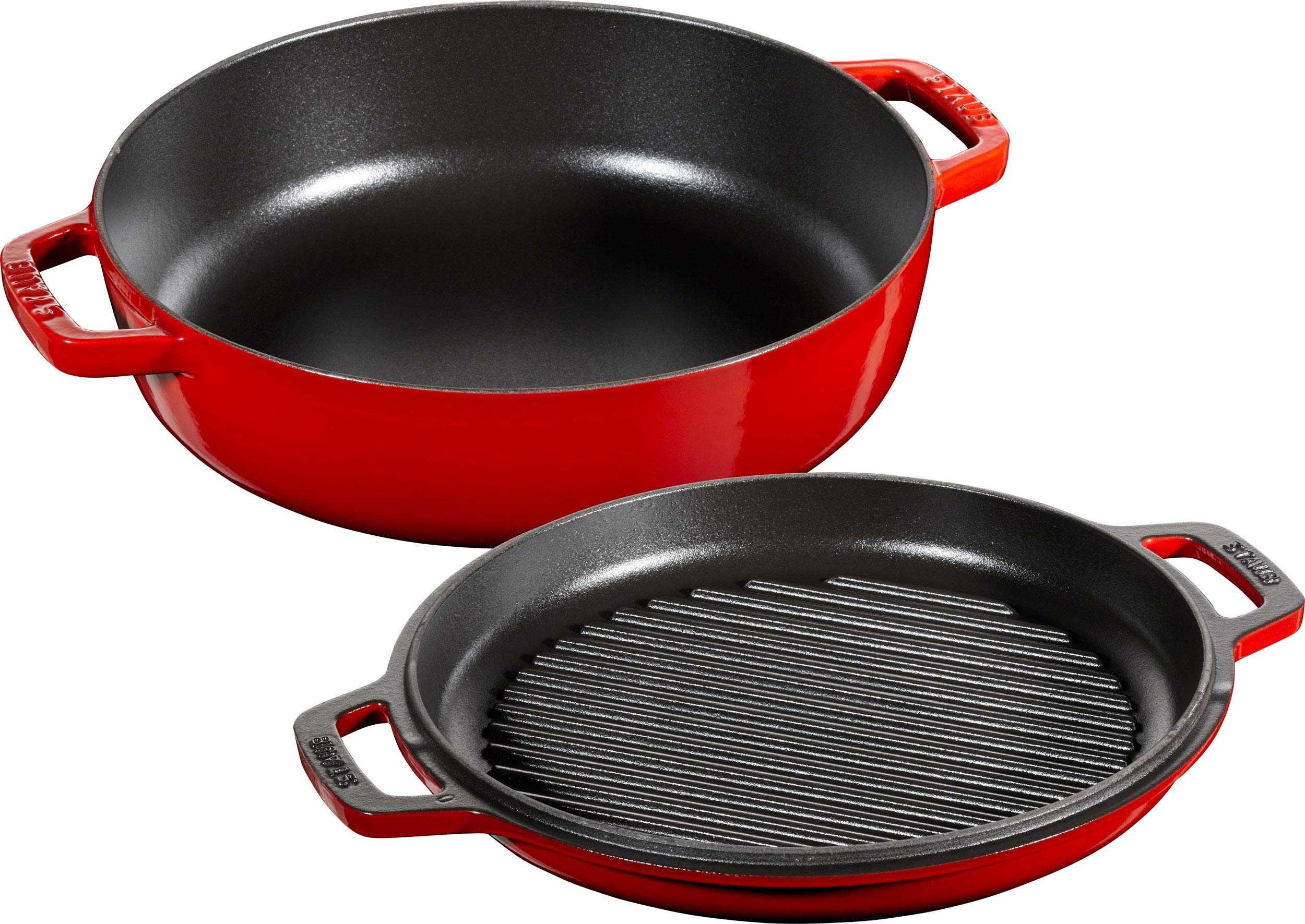 Amazon.com: staub Sukiyaki & Grill 40508-281 Sukiyaki & Grill