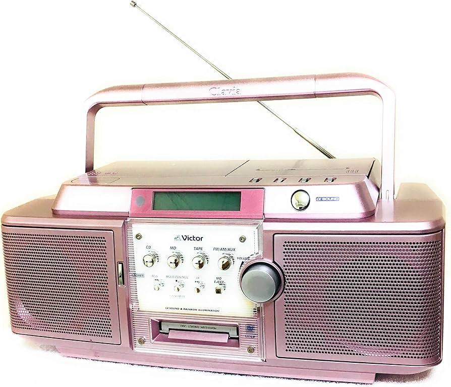 Amazon.co.jp: Victor ビクター JVC RC-Z1MD-P ピンク CD-MDポータブル