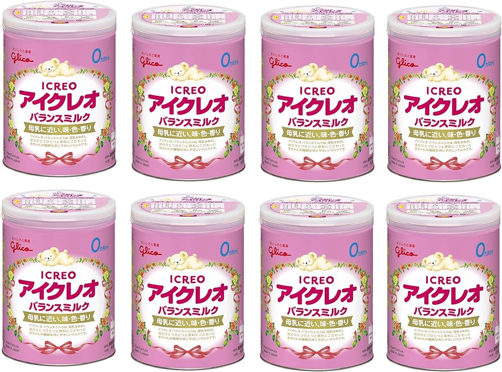 Amazon.co.jp: 【旧品】[ケース販売]アイクレオ バランスミルク 800g×8