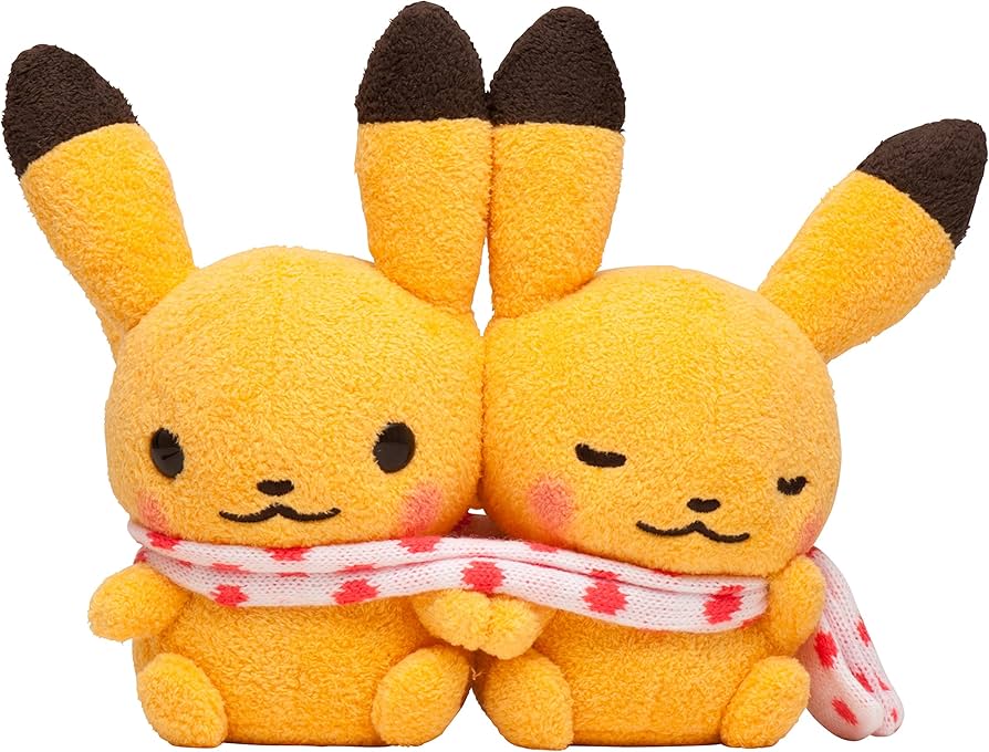 d#️⃣ポケモン#️⃣ピカチュウ ペア 浮き輪 ぬいぐるみ d#️⃣