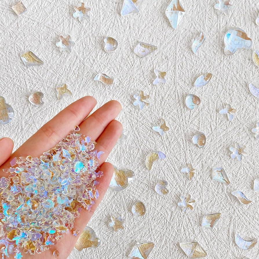 Amazon.co.jp: DEVENTORZ ラインストーン ネイルパーツ 約200粒