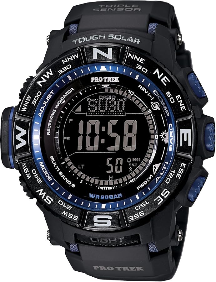 Amazon.co.jp: [カシオ]CASIO 腕時計 PROTREK MULTI FIELD LINE 世界6
