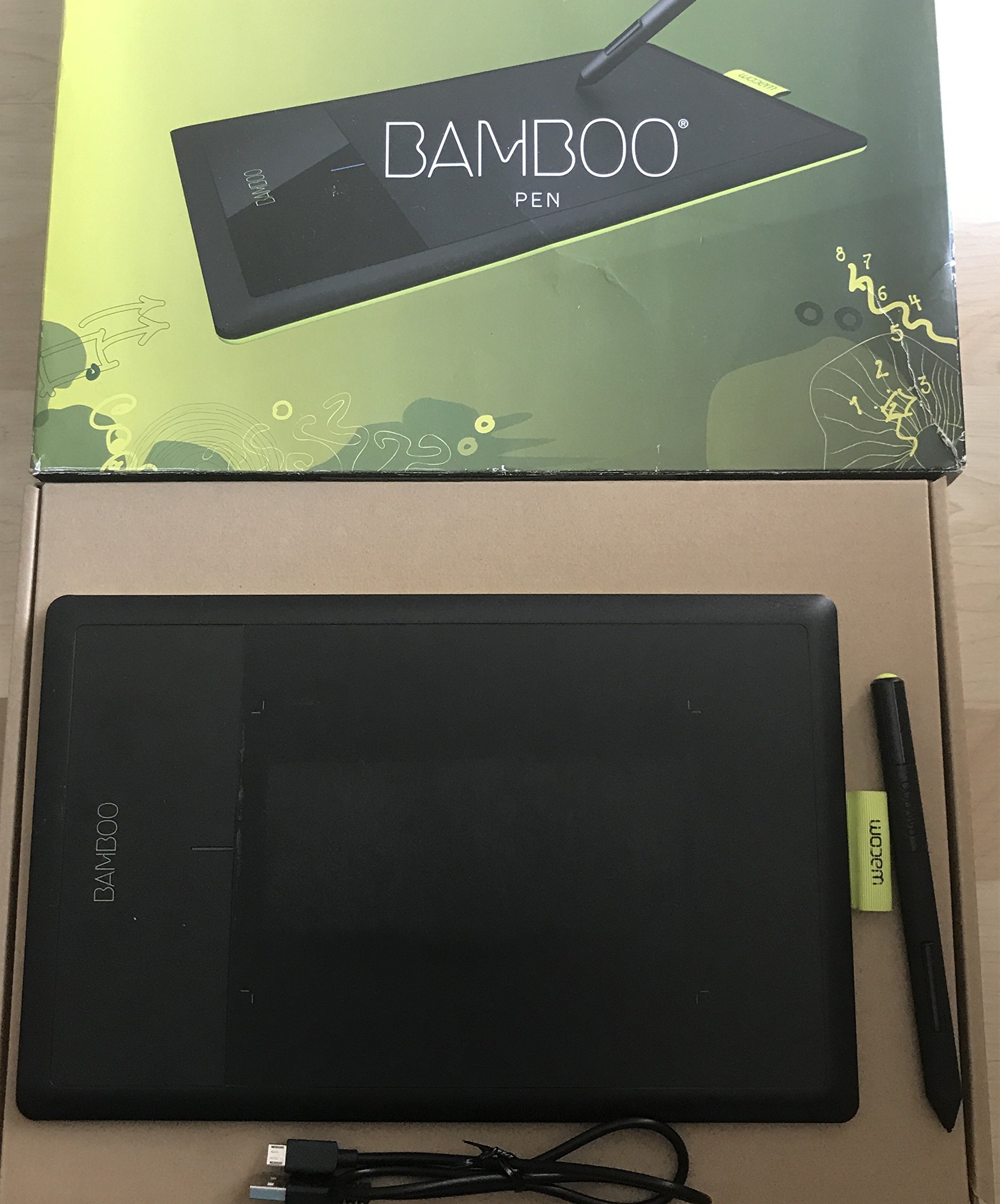Amazon.co.jp: Wacom ペンタブレット シンプルタブレット Bamboo Pen