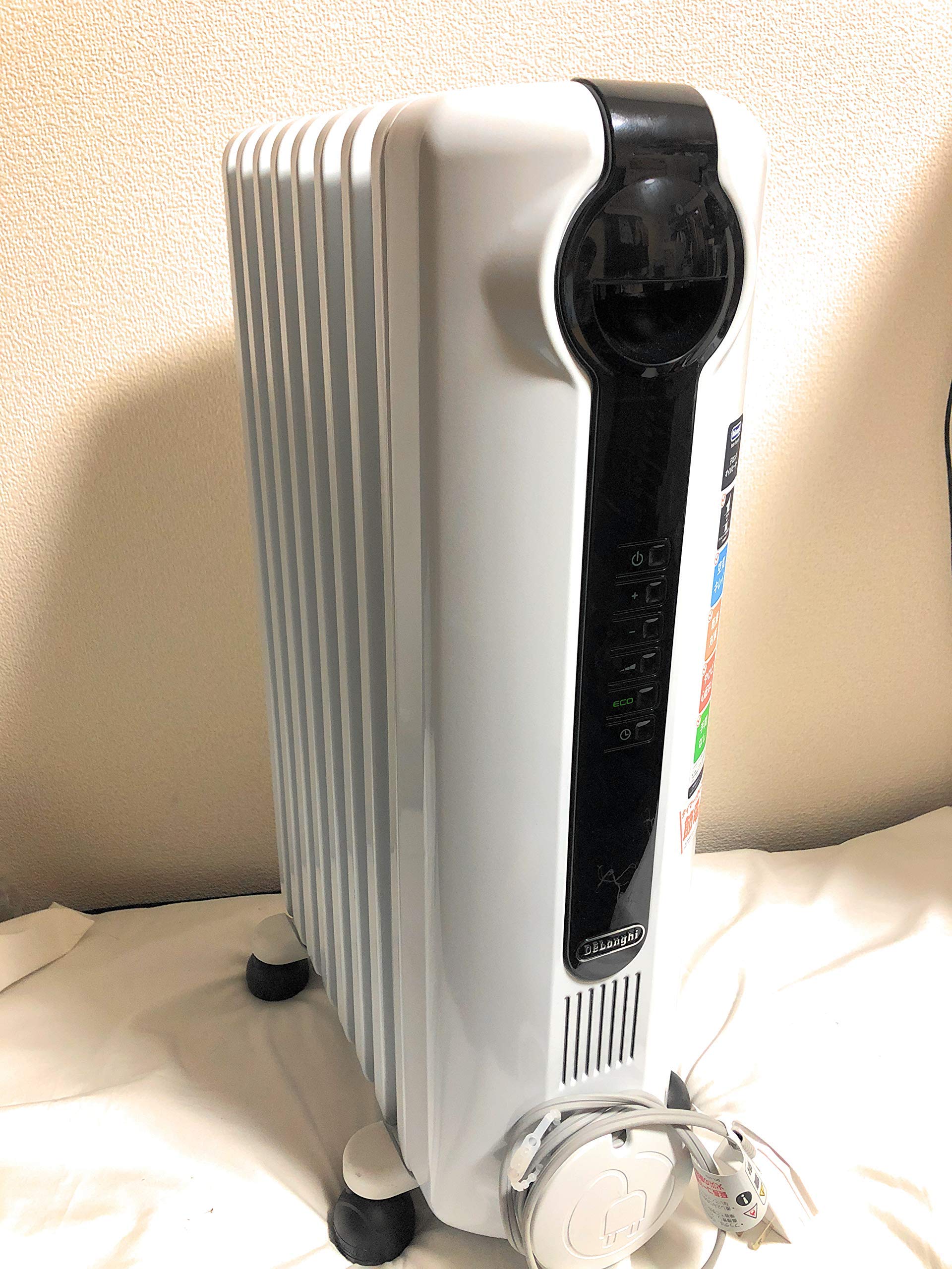 Amazon | デロンギ(DeLonghi) オイルヒーター ホワイト L字型フラット