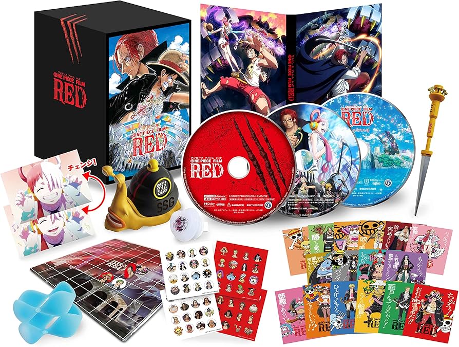Amazon.com: One Piece Film Red - Deluxe Limited Edition 4K UHD