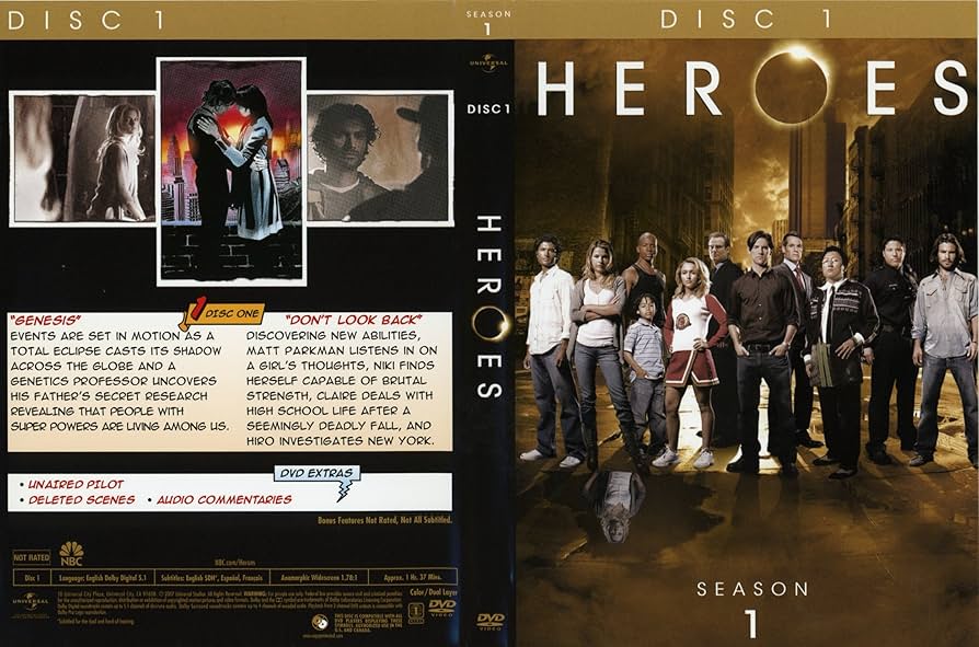 Amazon.com: Heroes Season 1, Disk 1 [DVD] : Movies & TV