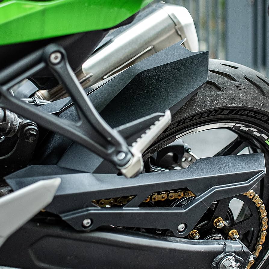 Amazon | オートバイリアフェンダーマッドガード 2023 ZX-4R ZX-4RR