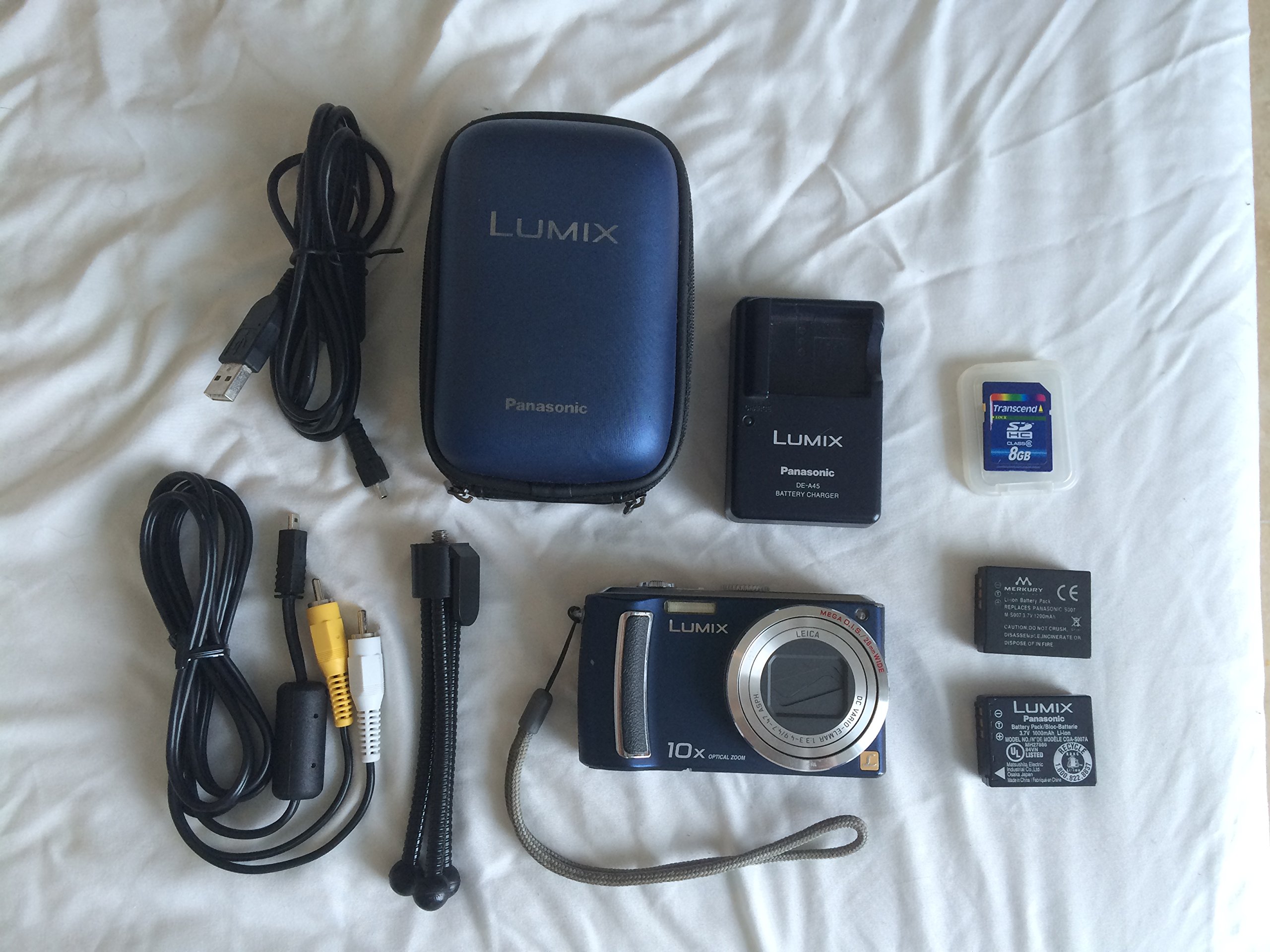 Amazon.com : Panasonic Lumix DMC-TZ5A 9.1MP Digital Camera with