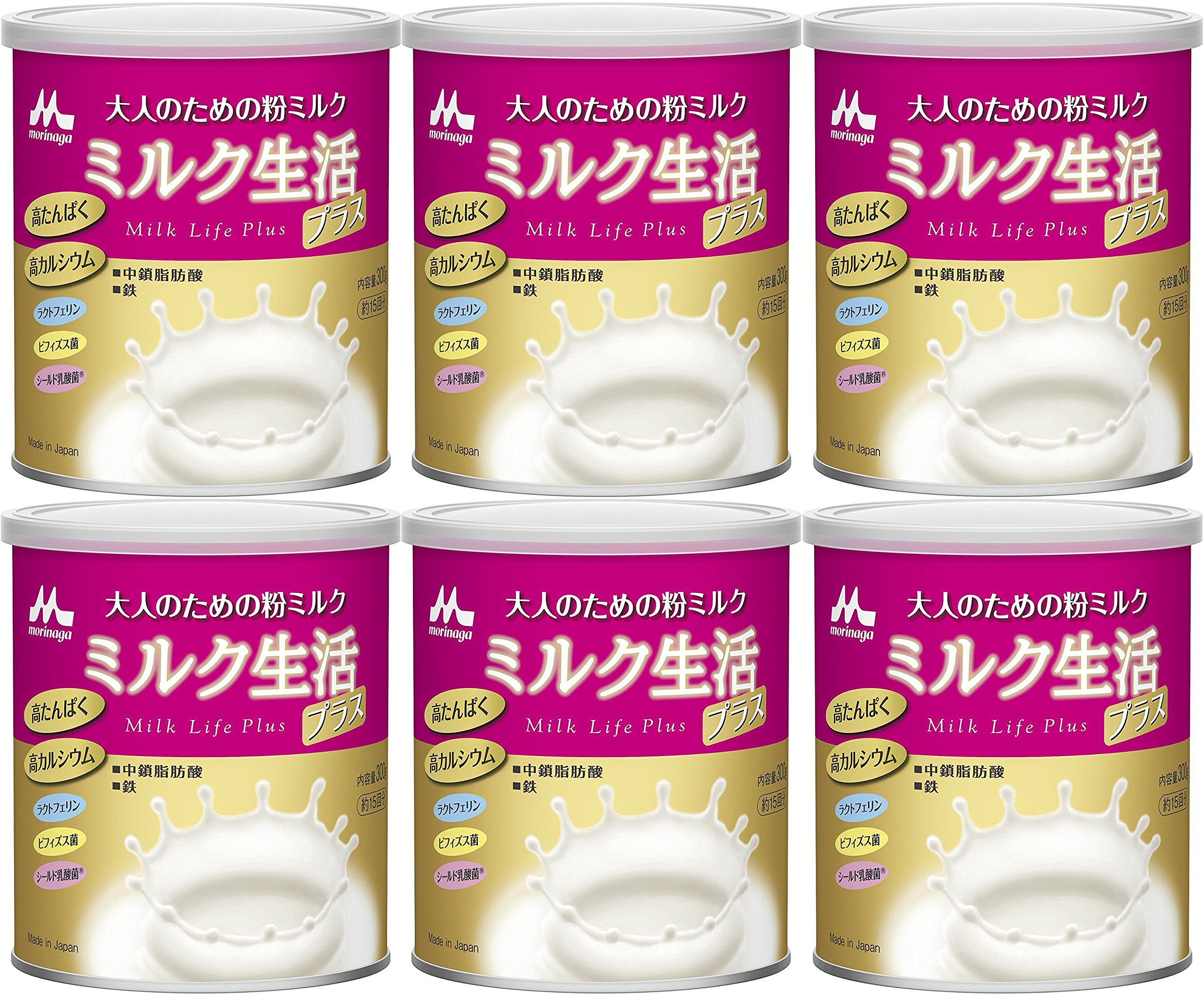 Amazon.co.jp: 森永乳業 大人のための粉ミルク ミルク生活プラス 300g