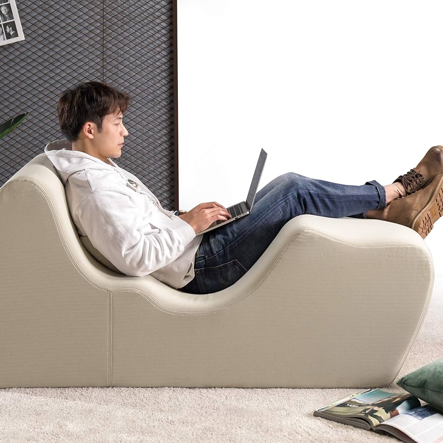 Amazon｜ZINUS ソファー チェア Zero Gravity ベージュ ラウンジチェア