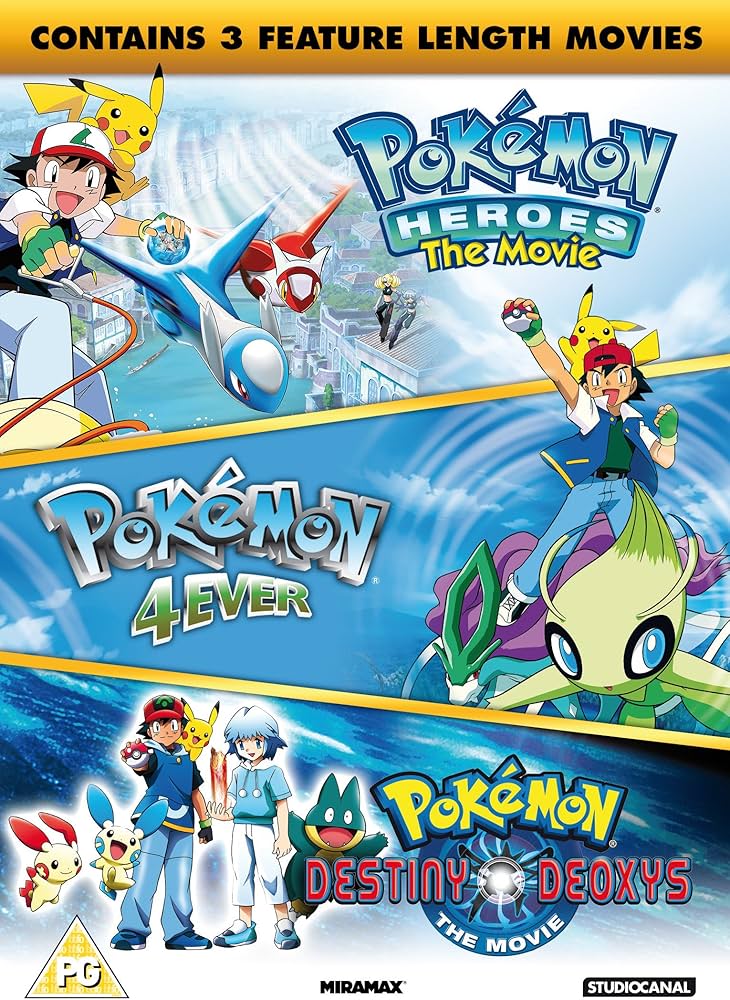 Amazon.com: Pokémon - Triple Movie Collection [DVD] : Movies & TV