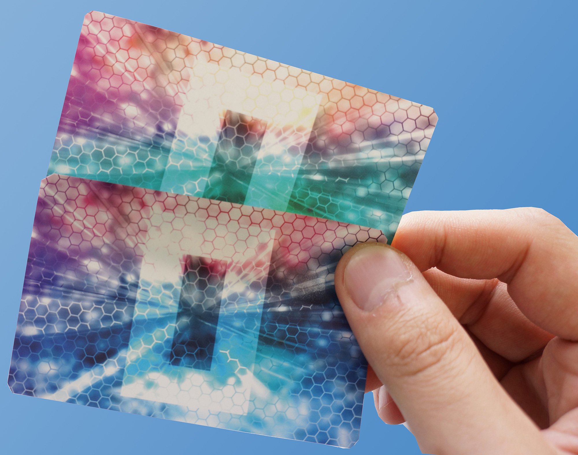 Amazon | 【電磁波本舗】 電磁波放電カードα BLUE 1枚 電磁波対策