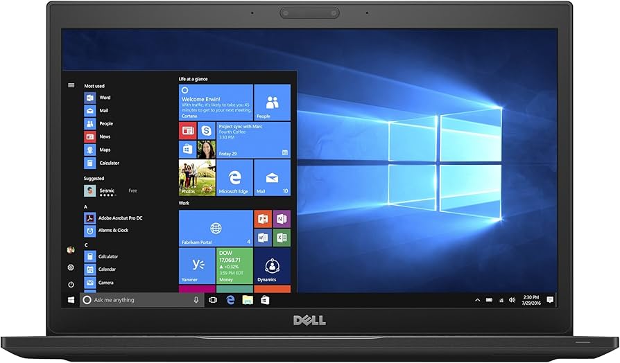 Amazon.com: Dell Latitude 7280 Business Laptop - VPH6R (12.5” HD