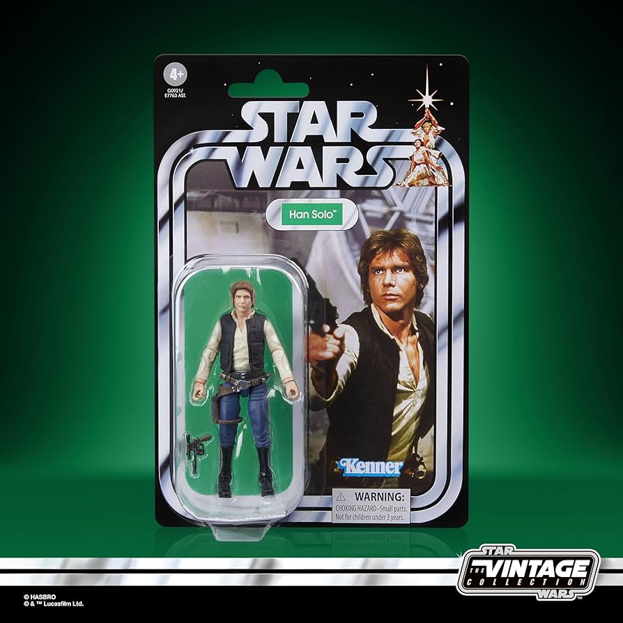 Amazon.com: STAR WARS The Vintage Collection Han Solo, A New Hope