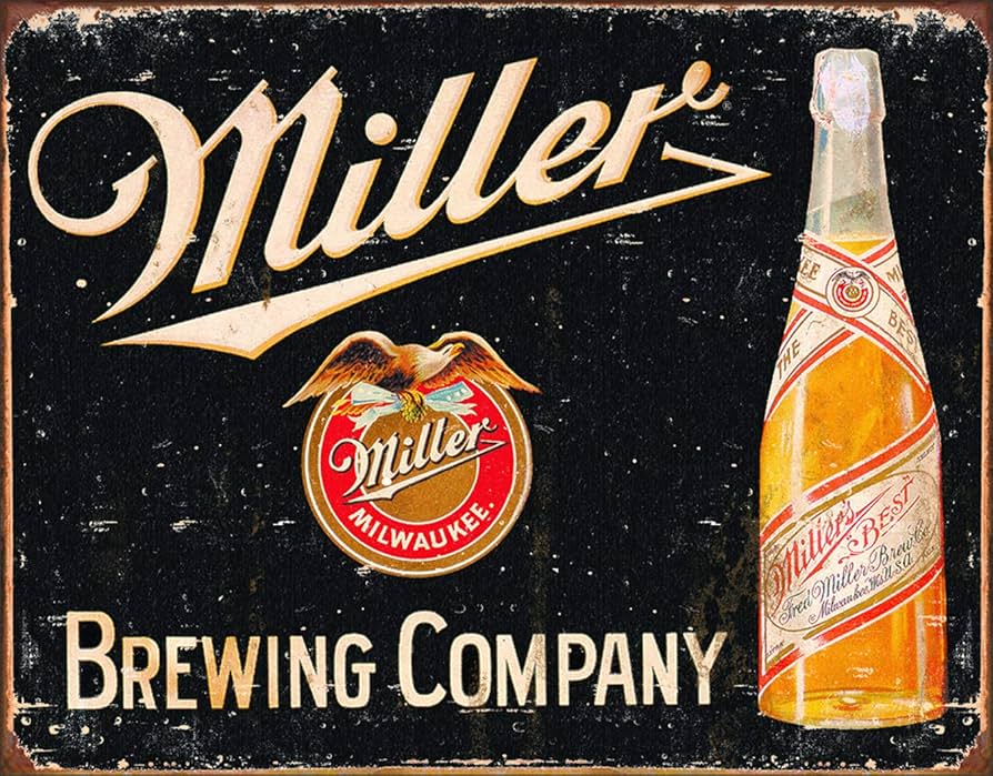Amazon.com: Desperate Enterprises Miller Brewing Company Vintage