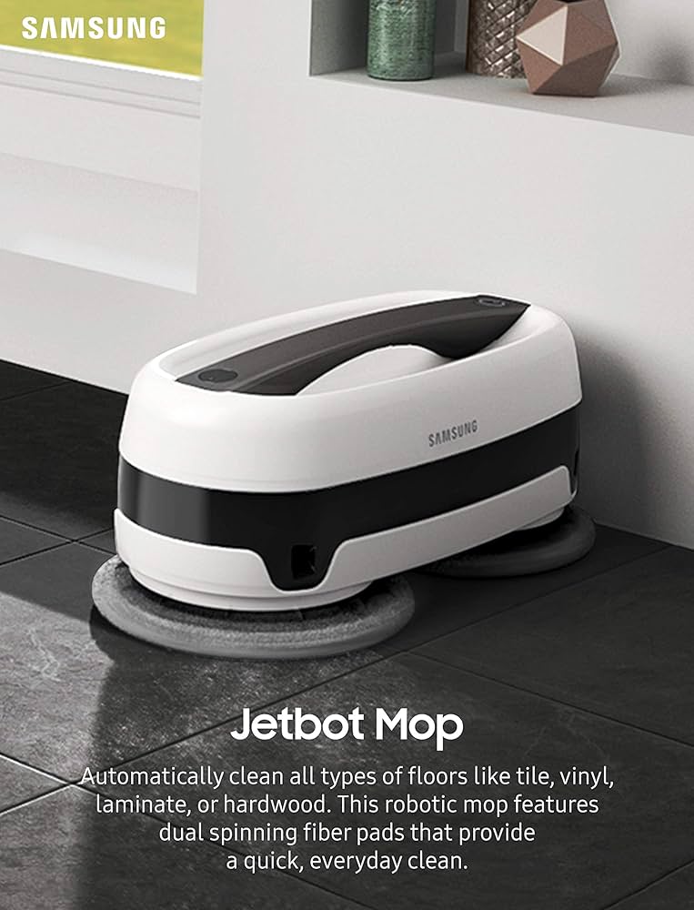 Amazon.co.jp : SAMSUNG ジェットボット モップ コードレス ロボット