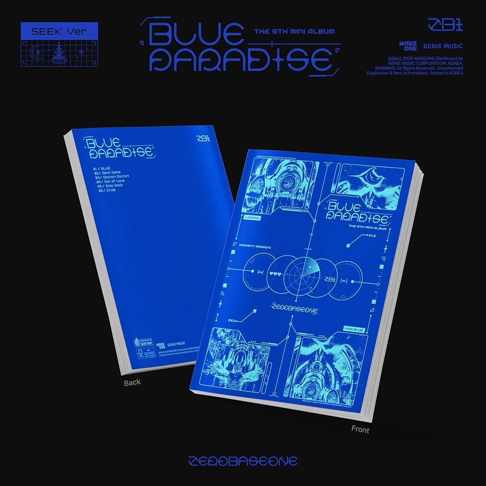 Zerobaseone - Blue Paradise [Seek Ver.] - Amazon.com Music