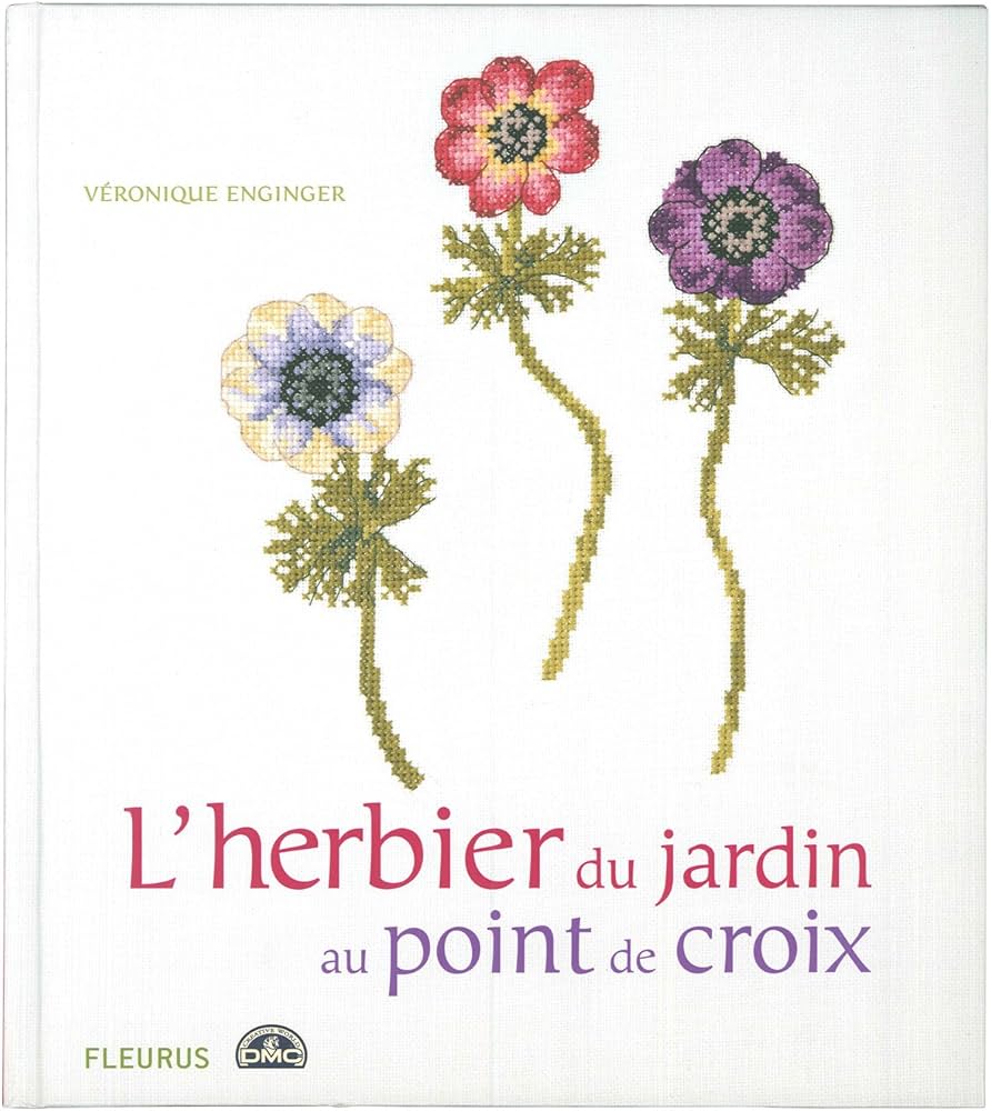 Amazon.co.jp: FLEURUS 「Lherbier du jardin au point de croix