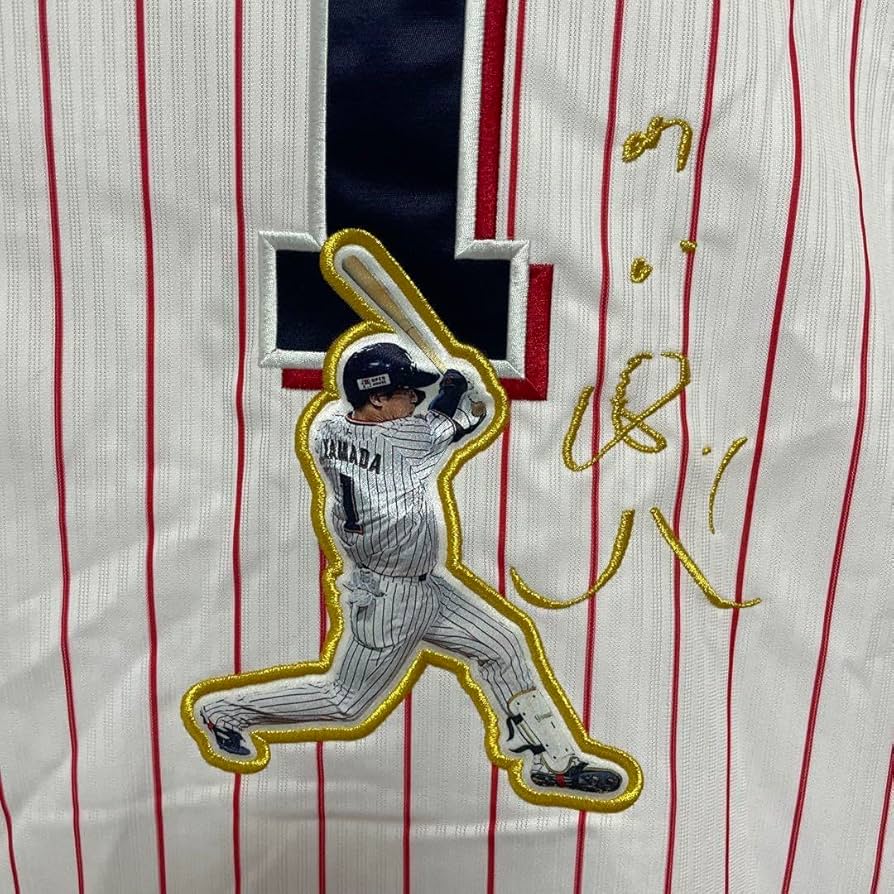 2021セリーグ優勝記念ユニフォーム 山田哲人 2021セリーグ優勝記念