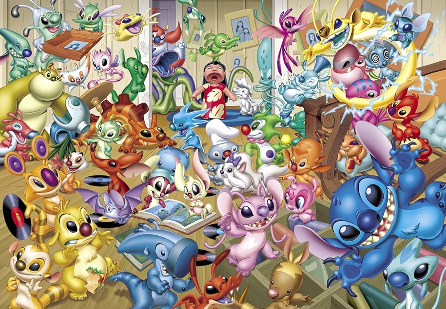 Amazon.co.jp: 108ピース スティッチ&試作品大集合! D-108-995 : Toys