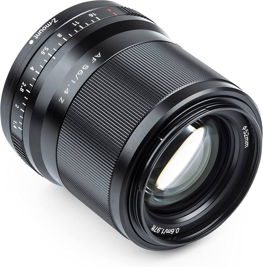 Amazon.com : VILTROX 56mm F1.4 f/1.4 Z-Mount Lens, Standard APS-C