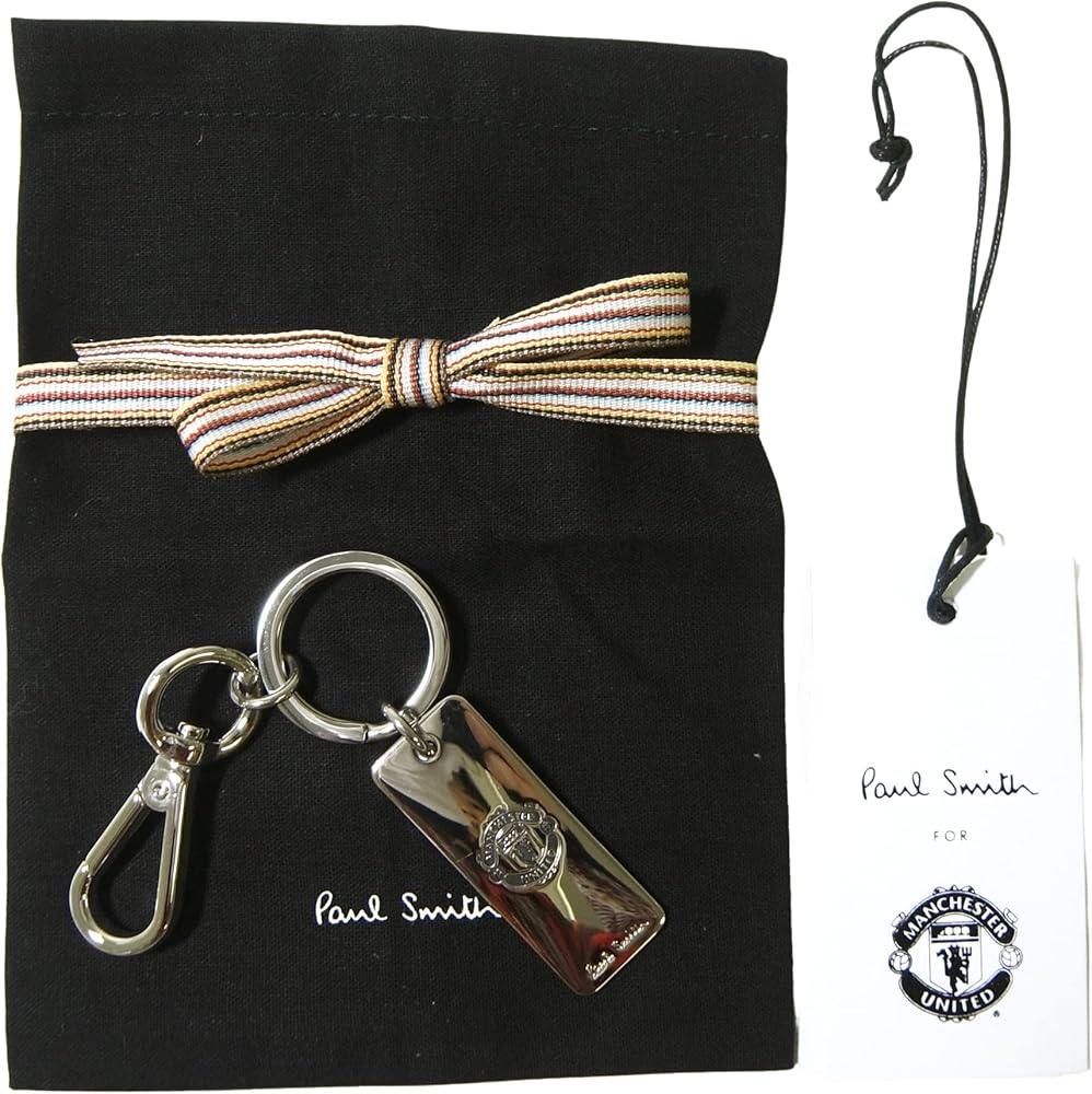 Amazon.co.jp: [ポールスミス] キーホルダー キーリング リバーシブル