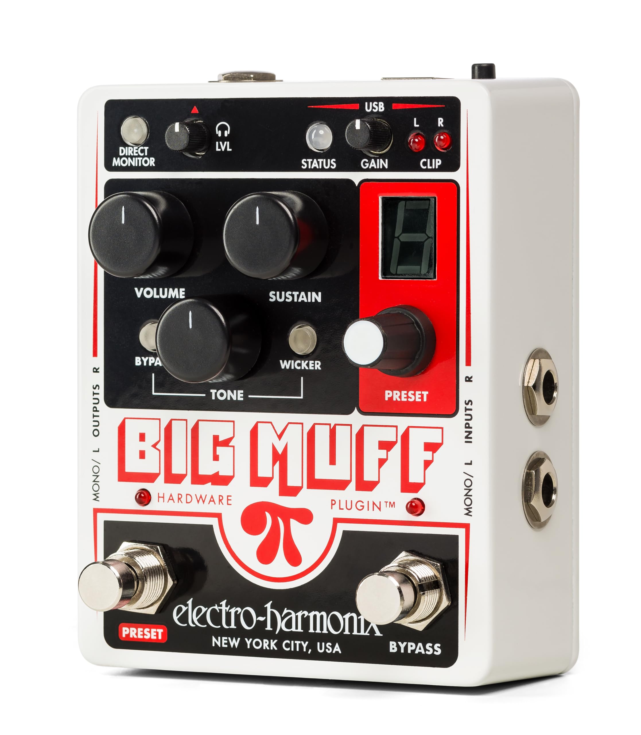 Amazon.com: Electro-Harmonix Big Muff Pi® Hardware Plugin® Pedal