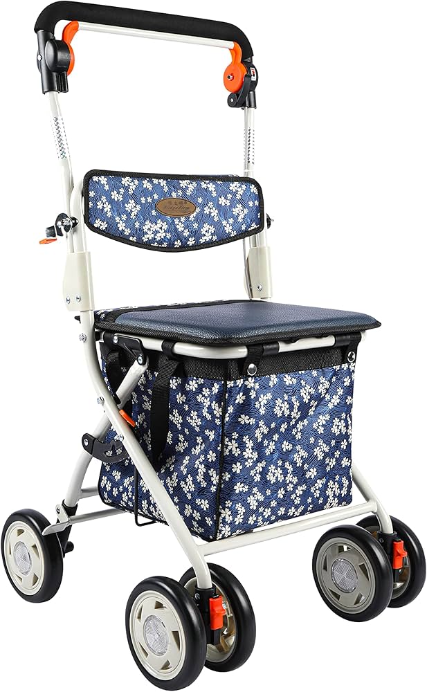 Amazon | シルバーカー 高齢者向けショッピングカート 歩行車 高齢者用