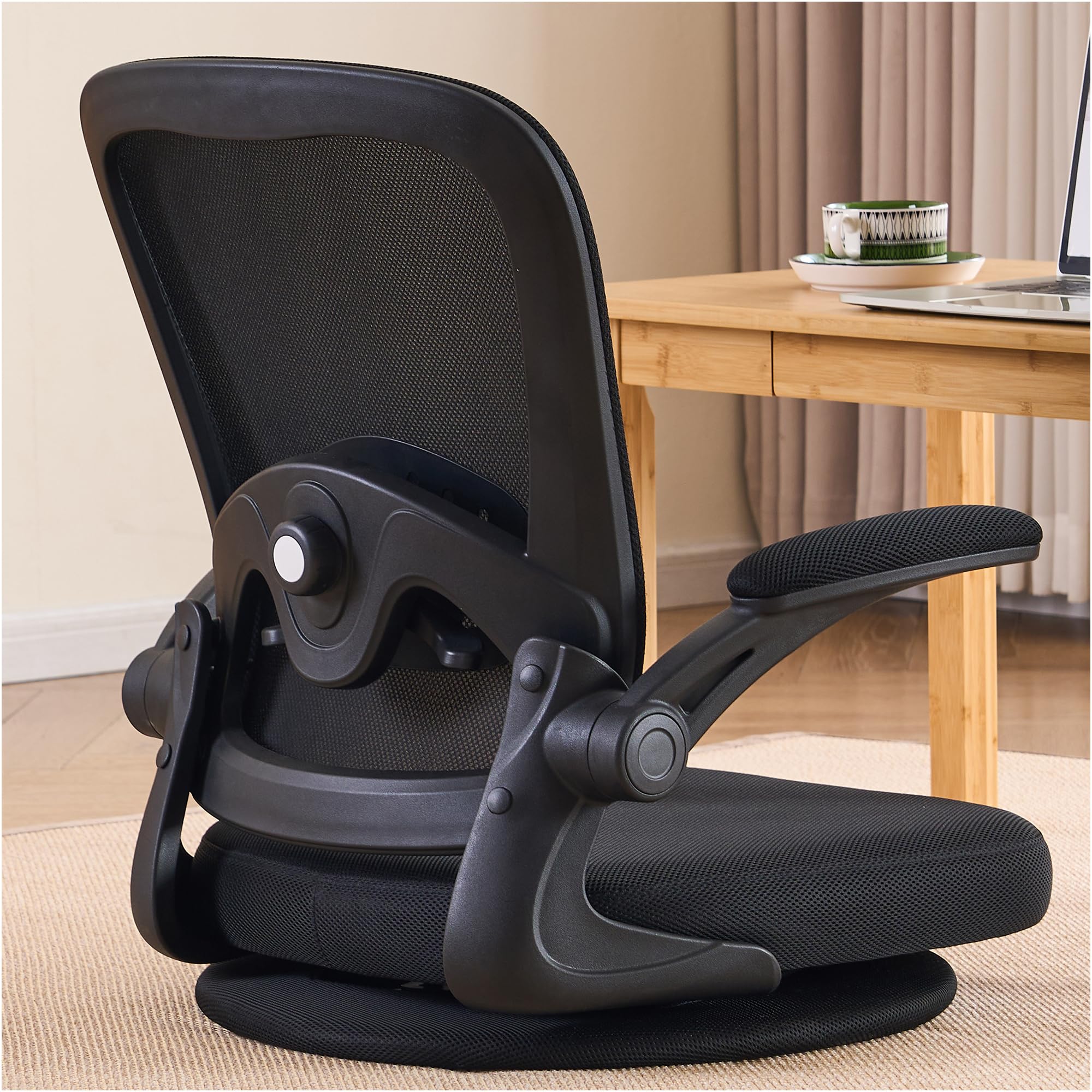 Amazon｜MOCHHOFU座椅子 回転座椅子 360度回転 人間工学設計 疲れない