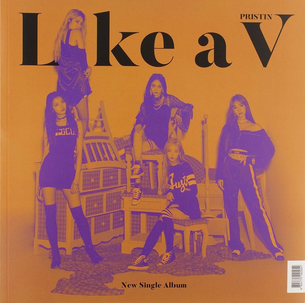 Amazon.co.jp: PRISTIN V 1stシングル - LIKE A V: ミュージック