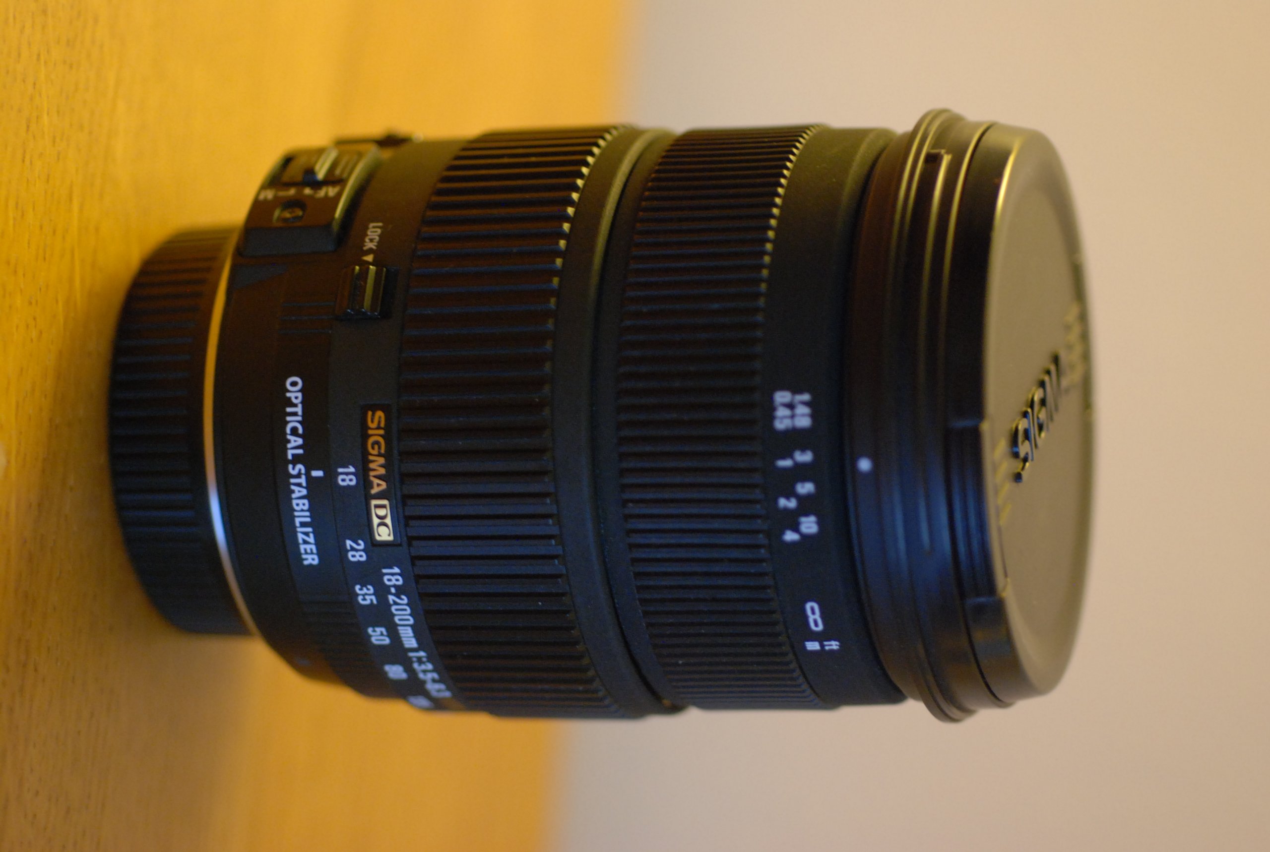 Sigma 18-200mm F3.5-6.3 II DC OS HSM Lens for Nikon SLR Camera