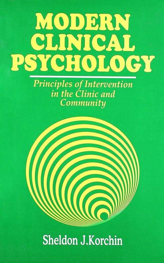 Amazon | Modern Clinical Psychology | Korchin, Shieldon J