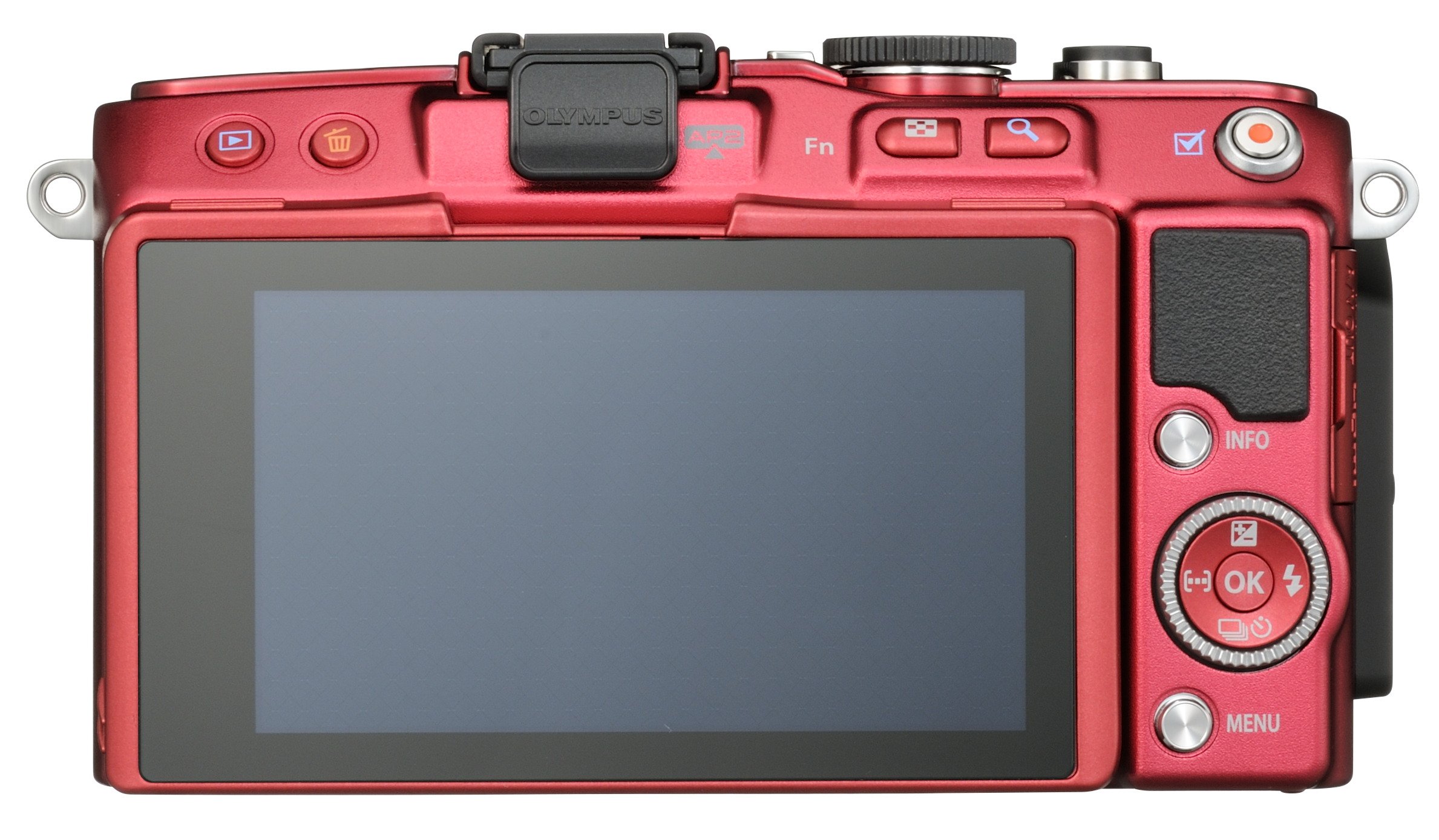 Amazon | OLYMPUS ミラーレス一眼 PEN Lite E-PL6 レンズキット レッド