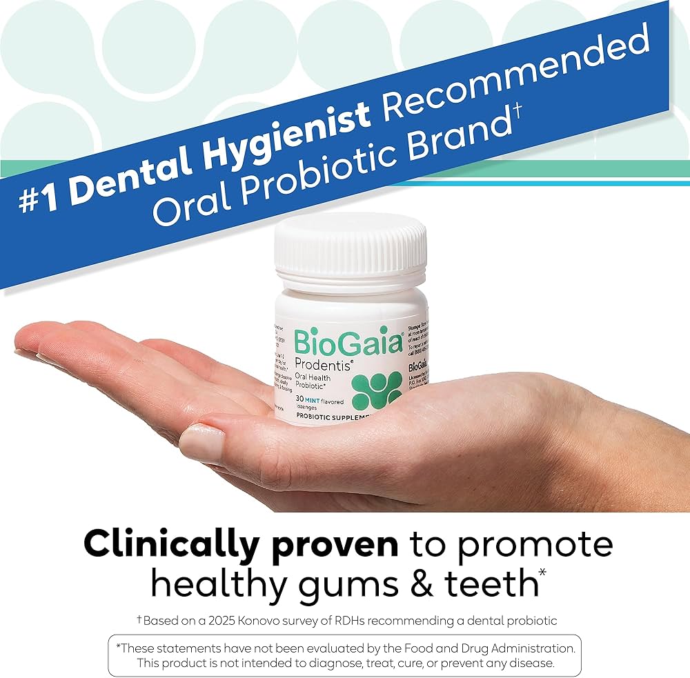 Amazon.com: BioGaia Prodentis | Oral Probiotics | Promotes Healthy
