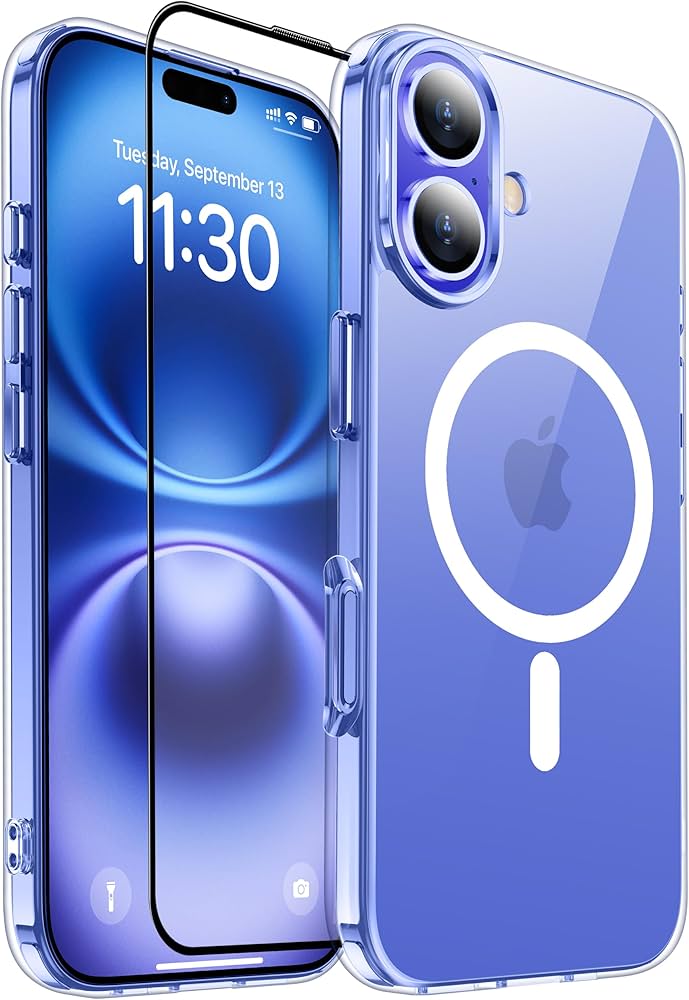 Amazon.co.jp: iPhone 16 用 ケース 磁気充電可 滑り止め 指紋防止 米