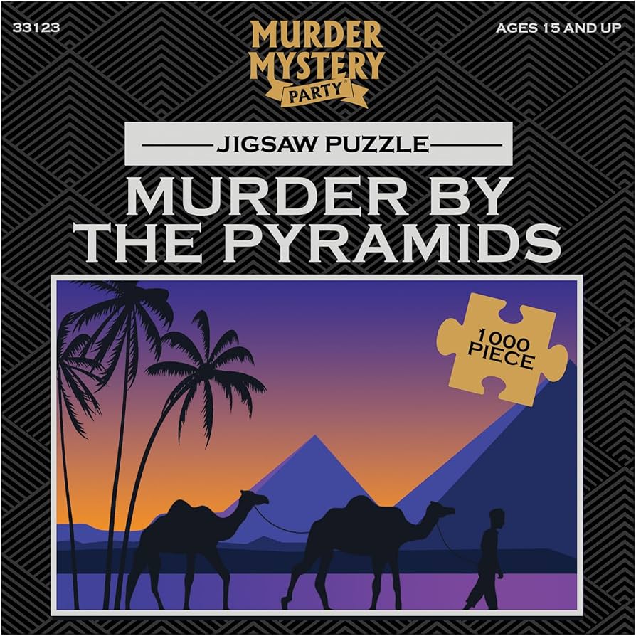 Amazon.com: Murder Mystery Party, Classic Mystery Jigsaw Puzzle