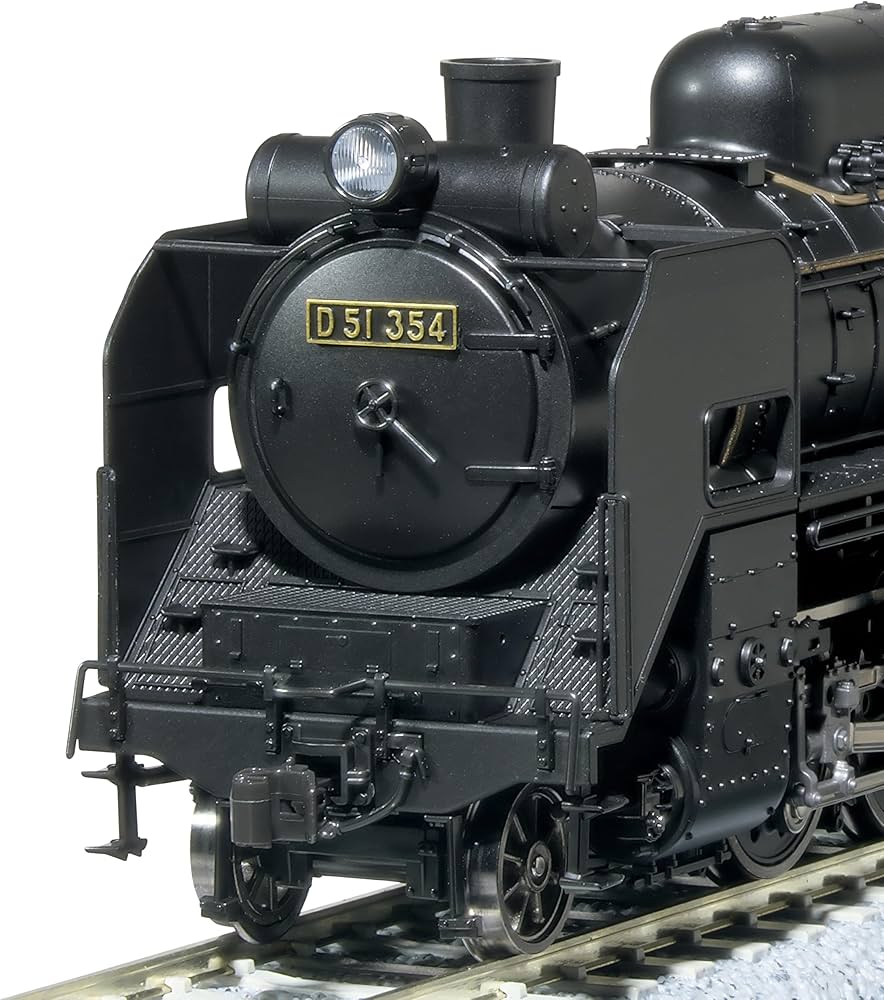 Amazon | KATO HOゲージ D51 標準量産形 鉄道模型 蒸気機関車 1-203