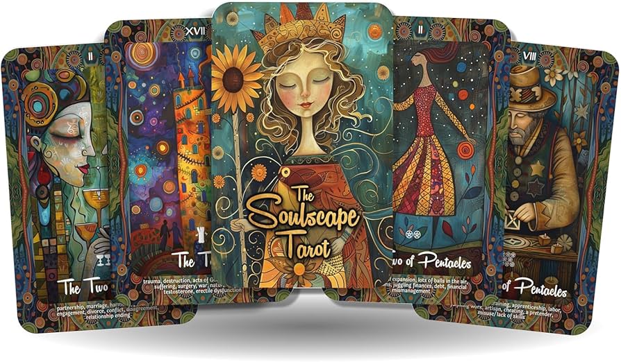Amazon.com: Ibiza Tarot - The Soulscape Tarot - 78 Cards - Tarot