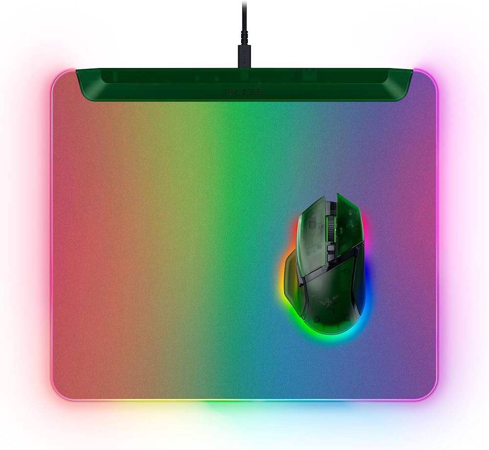 Razer Firefly V2 Pro Phantom Green Edition - Fully Illuminated