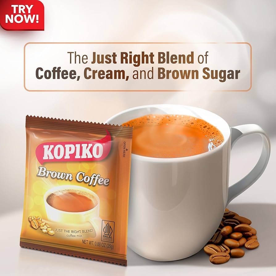 Amazon.com : Kopiko Brown Instant Coffee Mix – Authentic