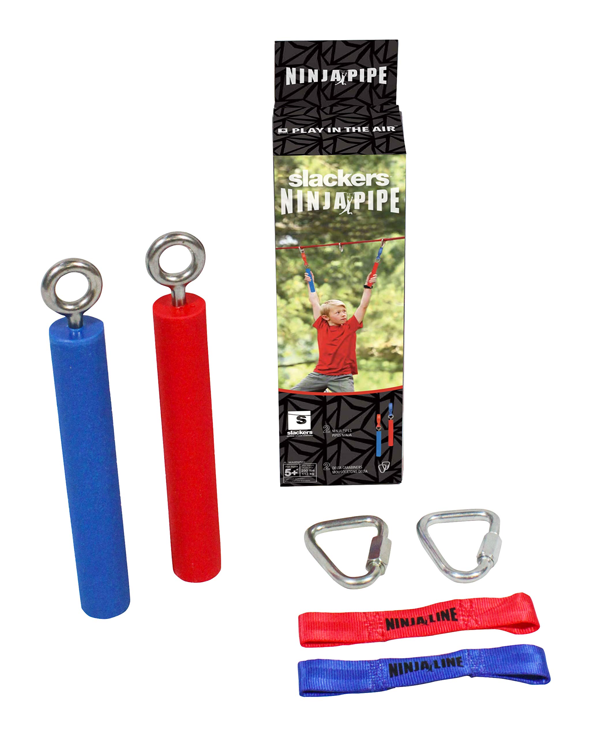 Amazon.com: Slackers 8 英吋(約20.3 公分)兩件式忍者管組,單一尺寸