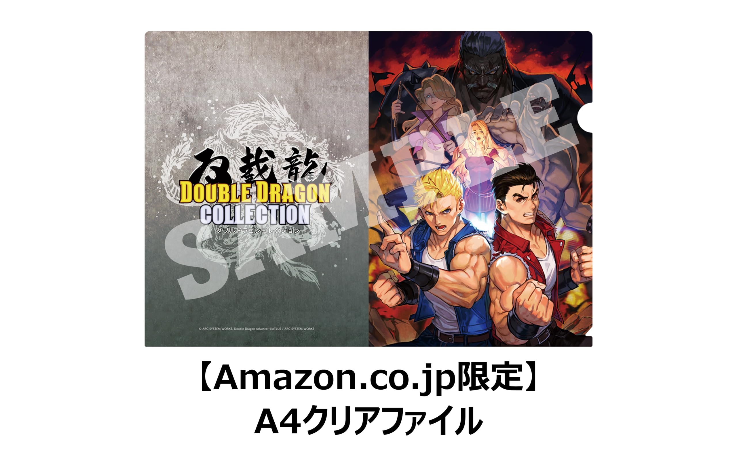 Amazon.co.jp: ダブルドラゴンコレクション【Amazon.co.jp限定】A4