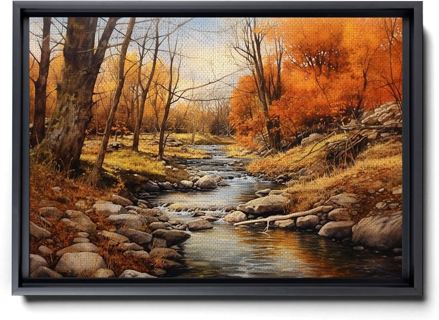 Amazon.com: Autumn's Golden Glow, Vintage Robert Wood October Gold
