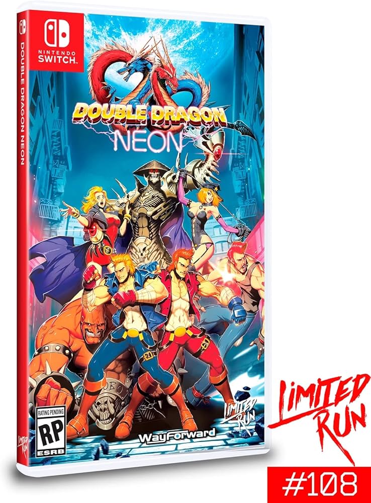 Amazon.com: Double Dragon NEON (Limited Run #108) (Import) : Video