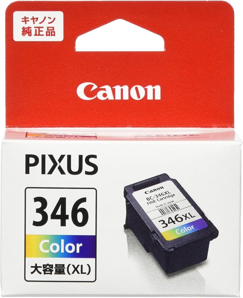 Amazon.co.jp: キヤノン Canon 純正 インク カートリッジ BC-346XL 3色