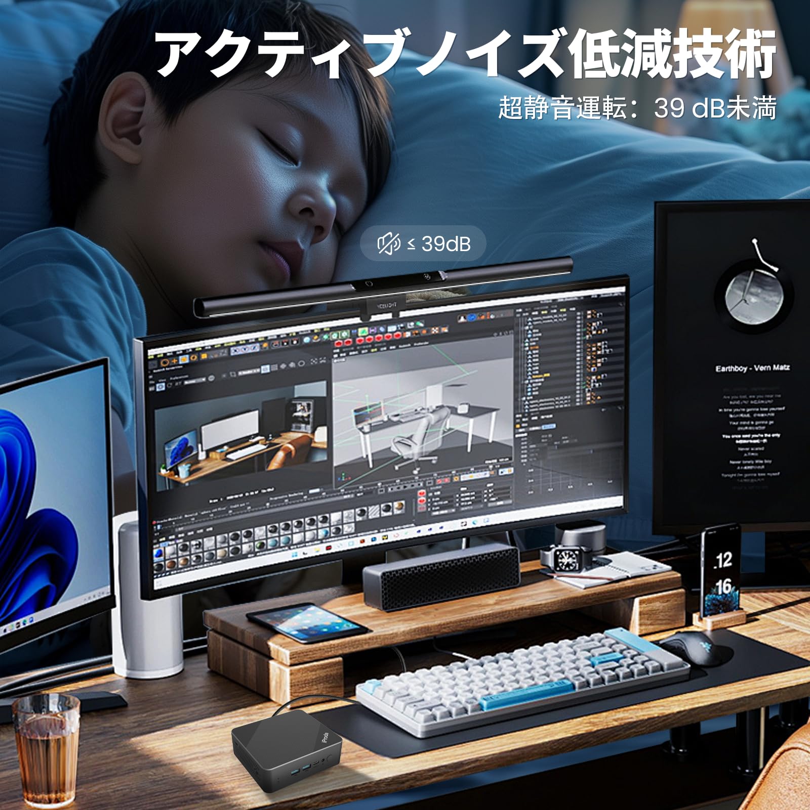 Amazon.co.jp: IPRODA ミニ PC N100 - 第 12 世代 Intel Alder Lake