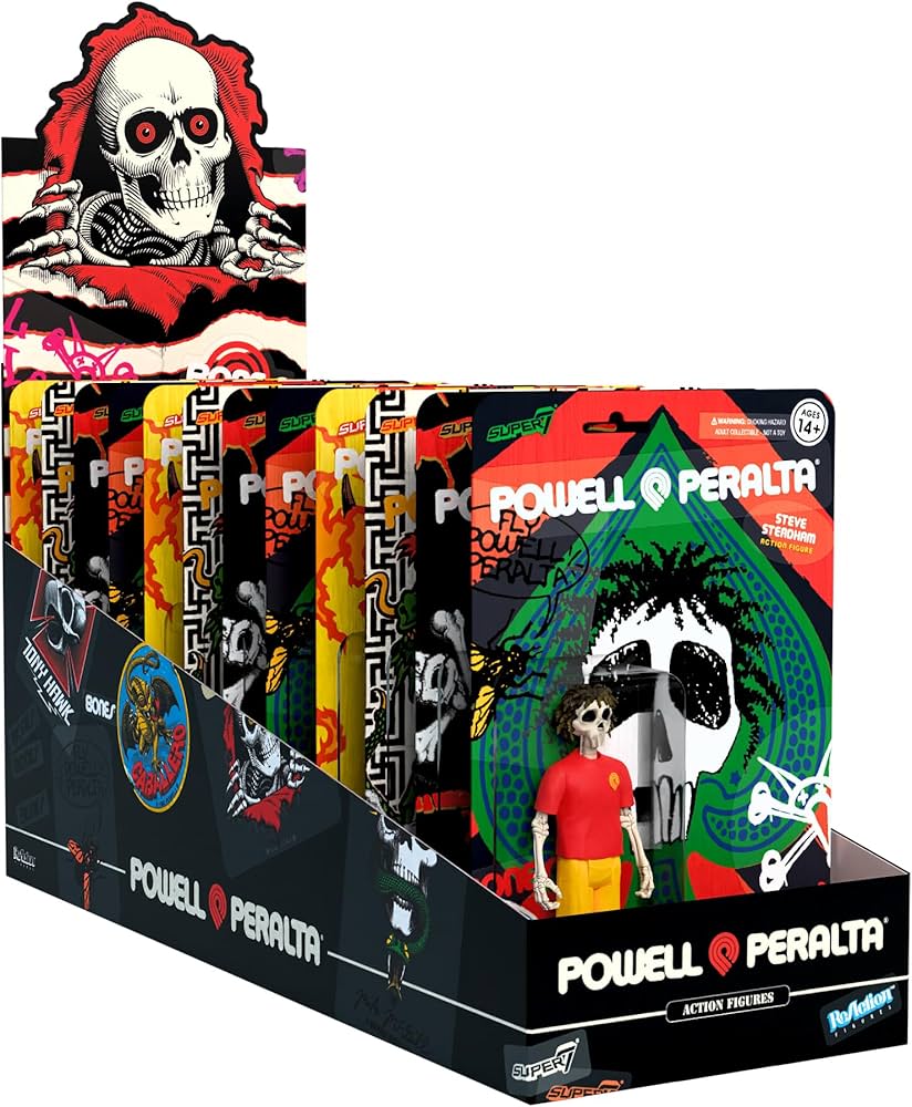 Super7 Powell-Peralta リアクションフィギュア アクショ Super7