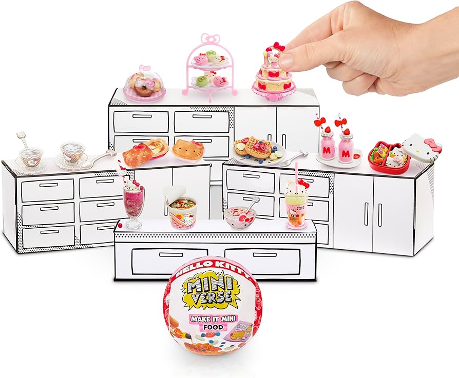 Amazon.co.jp: MGA's Miniverse Make It Mini Food ハローキティ ミニ