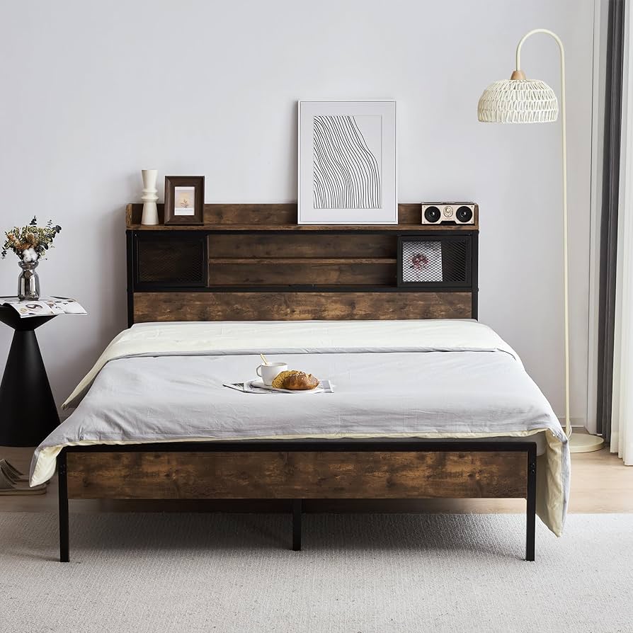 Amazon｜CSSMCOMP(売店) D ベッドフレーム ダブル ダブルベッド パイプ